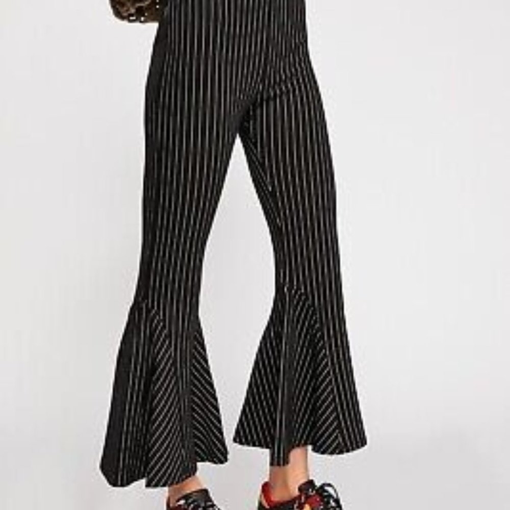 Free People flare knit pants